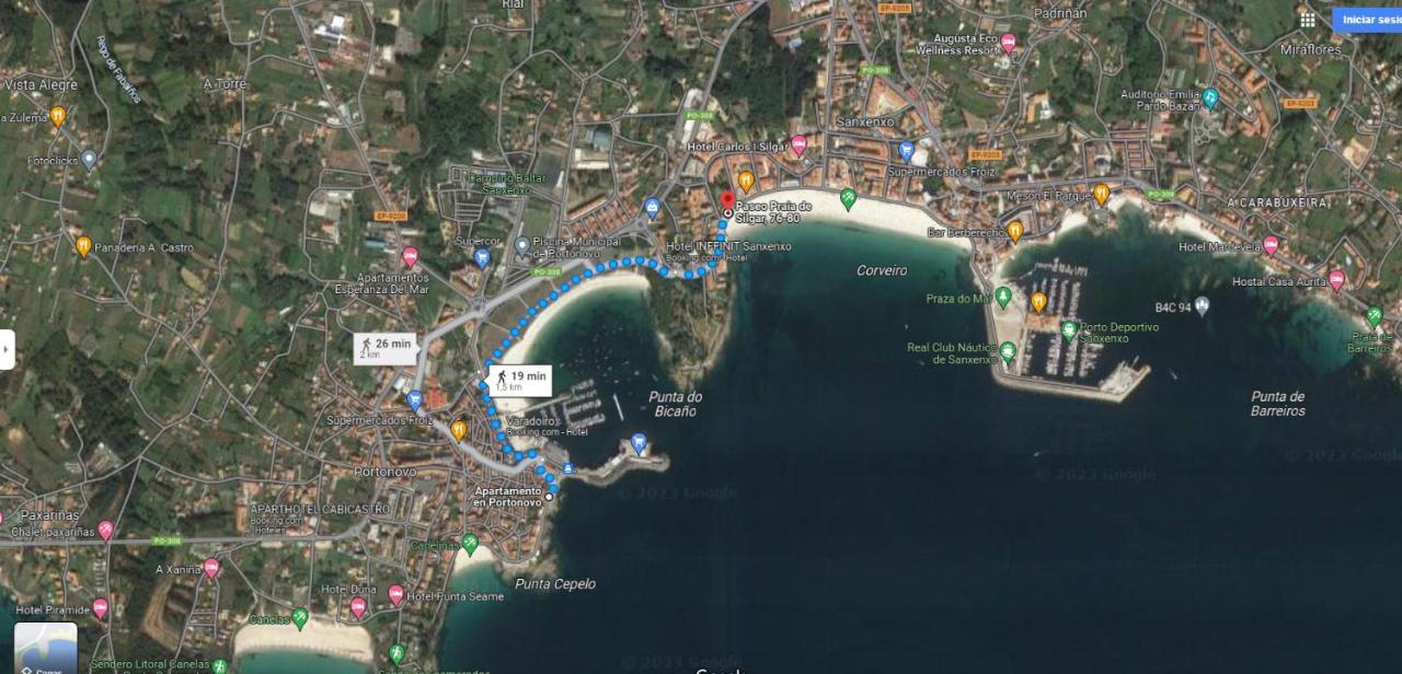 Piso Vacaciones En El Mar Apartment Sanxenxo Ngoại thất bức ảnh