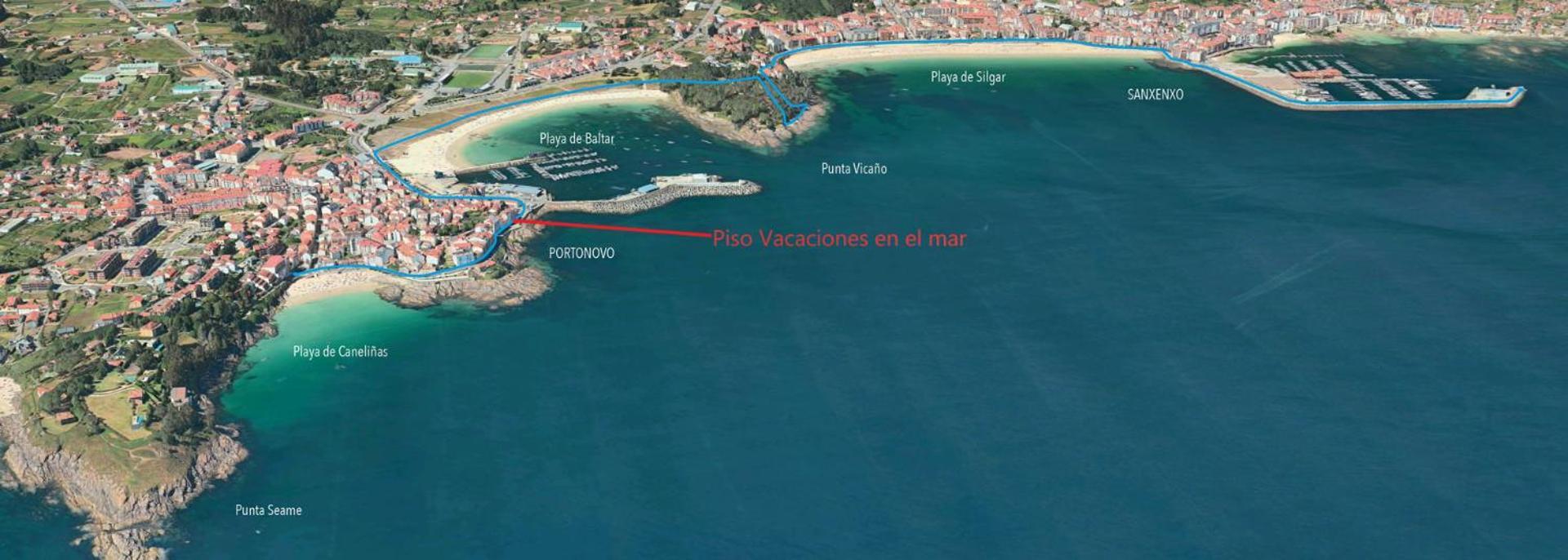 Piso Vacaciones En El Mar Apartment Sanxenxo Ngoại thất bức ảnh